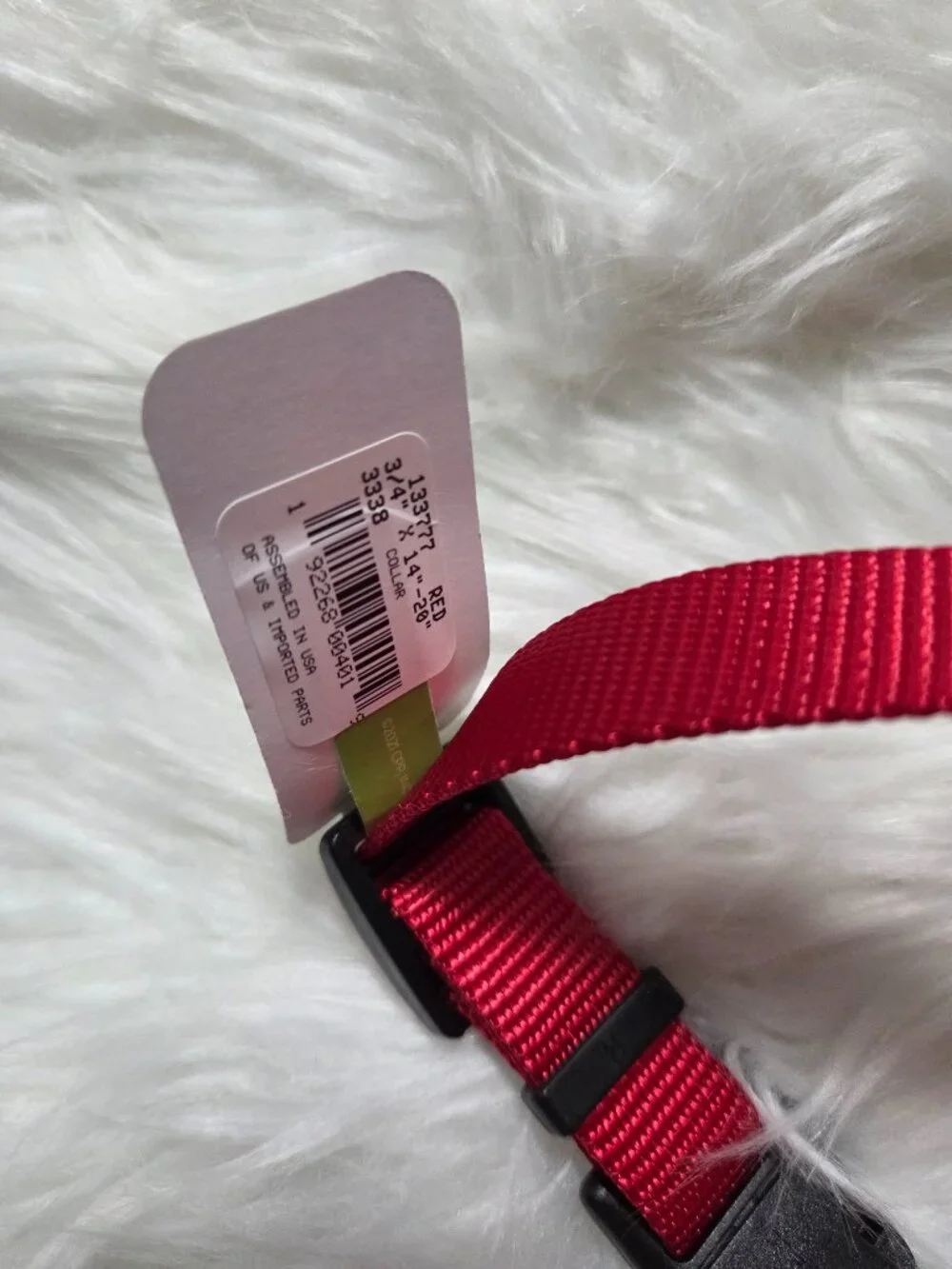 Frisco Red Dog Collar